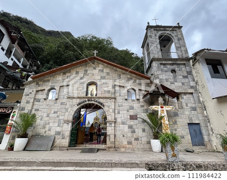 Machu Picchu village church Machu Picchu village church 111984422