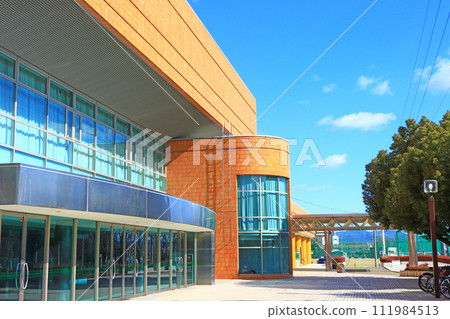 愛知縣春日井市春日井市綜合體育館風景 愛知縣春日井市春日井市綜合體育館風景 111984513