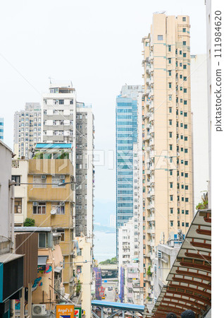 The streets of Hong Kong 111984620