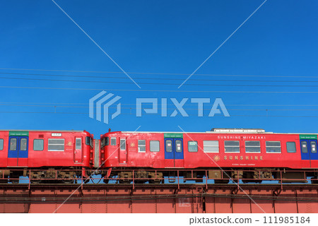 713 series crossing the Oyodo River 111985184
