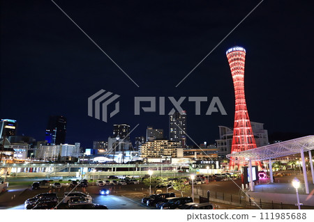 Port Tower seen from Meriken Park 111985688