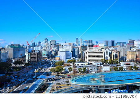 [Aichi Prefecture] Nagoya cityscape Nagoya Sakae cityscape oasis 21 111986707