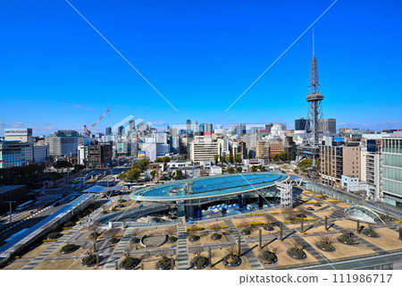 [愛知縣] 名古屋市容 名古屋榮市容 名古屋電視塔和綠洲21 111986717
