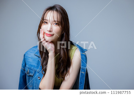 long hair woman long hair woman 111987755