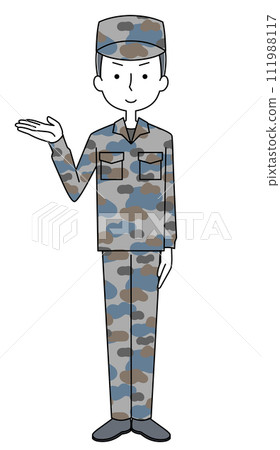 Guide: Air Self-Defense Force camouflage uniform (male) 111988117