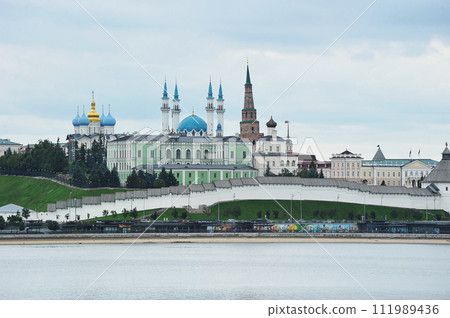 view of the Kremlin and the Kazanka River view of the Kremlin and the Kazanka River 111989436