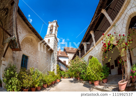 Panagia Chrysorroyiatissa Monastery. Paphos District, Cyprus 111992537