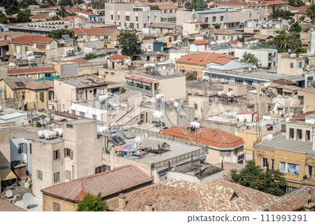 Roofs of southern Nicosia. Cyprus 111993291