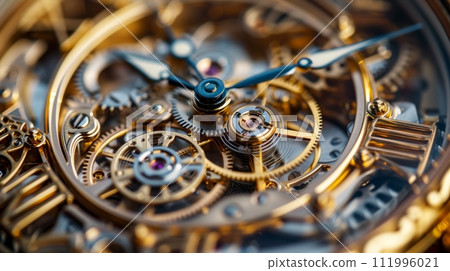 Precision Watch Mechanism Macro 111996021