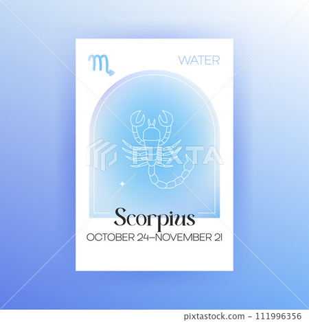 Horoscope Water Scorpius Zodiac 111996356