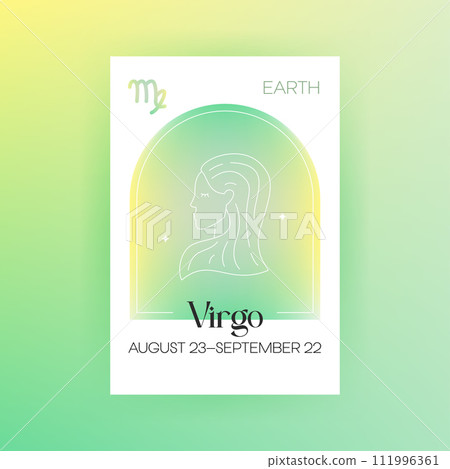 Horoscope Earth Virgo Zodiac 111996361
