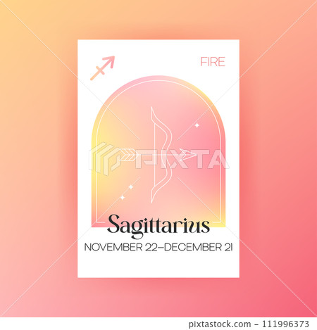 Horoscope Fire Sagittarius Zodiac 111996373