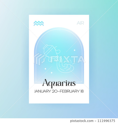 Horoscope Air Aquarius Zodiac 111996375