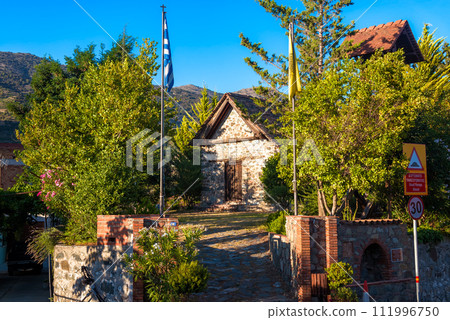 Timios Stavros chapel at Kyperounda village. Limassol District 111996750