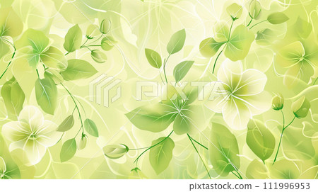 無縫的花卉圖案 111996953