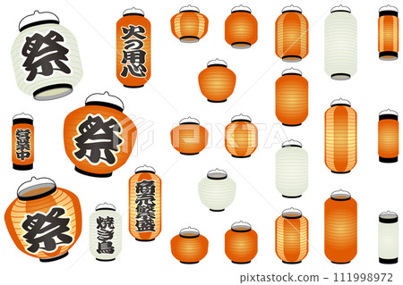 三維向量插畫變異燈籠組(節日燈籠、防火措施等)(仰視/俯視圖) 三維向量插畫變異燈籠組(節日燈籠、防火措施等)(仰視/俯視圖) 111998972