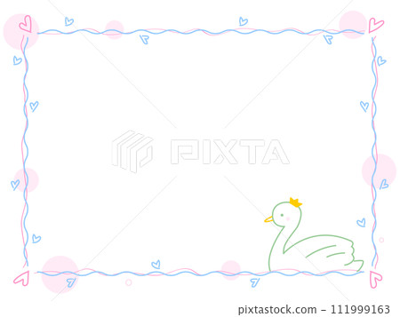 天鵝框架，觸感溫柔 111999163