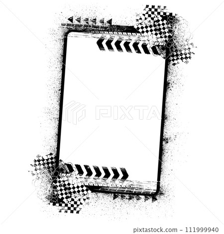 Black grunge race frame wallpaper 111999940