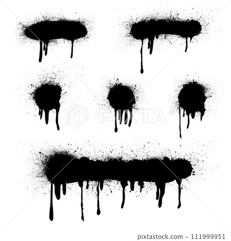 Ink blots stains set Ink blots stains set 111999951