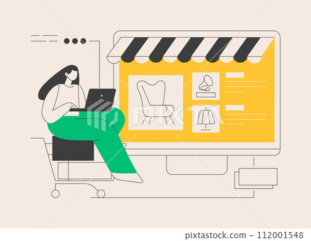 Niche service marketplace abstract concept vector illustration. Niche service marketplace abstract concept vector illustration. 112001548