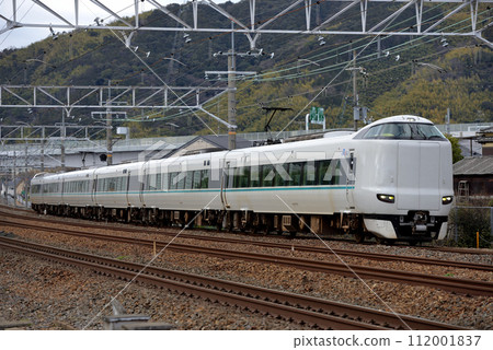 東海道本線運行的287系列特急黑潮號6輛 東海道本線運行的287系列特急黑潮號6輛 112001837