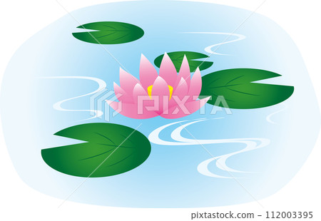 睡蓮(蓮花)的插圖 睡蓮(蓮花)的插圖 112003395