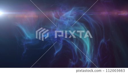 Purple energy cosmic dust and wave lines futuristic magical glowing bright. Abstract background Purple energy cosmic dust and wave lines futuristic magical glowing bright. Abstract background 112003663