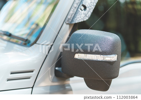 休閒車訂製噴漆門鏡 112003864