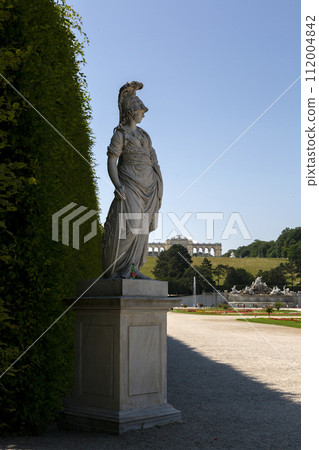 Sculptures in the Schoenbrunn Palace Park 112004842