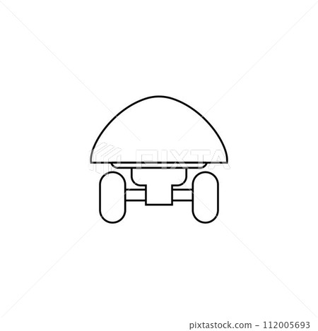 skateboard icon skateboard icon 112005693