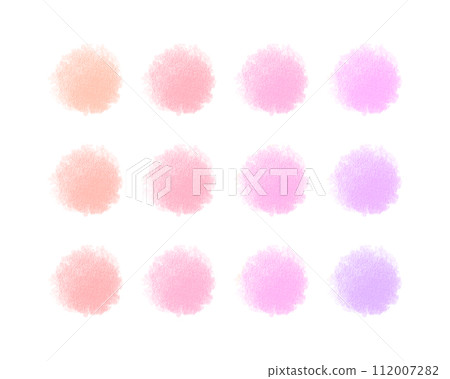 Colorful crayon style frame material Colorful crayon style frame material 112007282