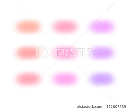 Colorful watercolor style frame material 112007289