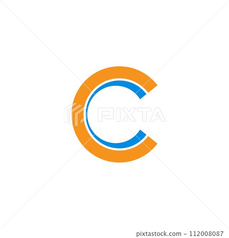 letter c logo design vektor template 112008087