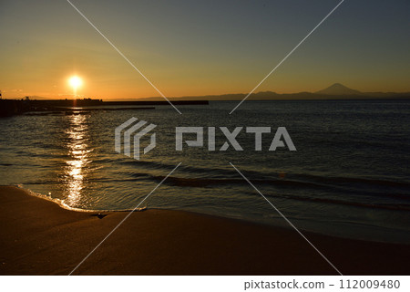 日落和富士 日落和富士 112009480