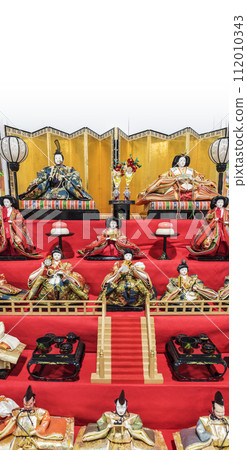 Hina Dolls Hina Dolls Showa Retro Peach Festival Hinamatsuri Red 112010343