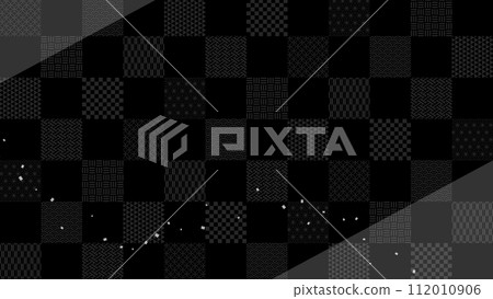 Traditional Japanese pattern Japanese paper background material 112010906