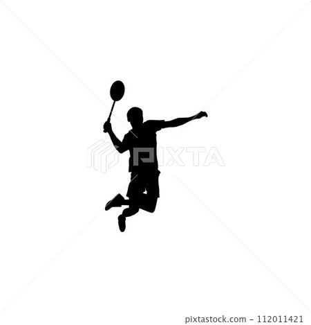 badminton jump smash logo badminton jump smash logo 112011421