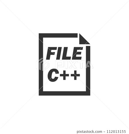 C Coding File icon flat 112013155