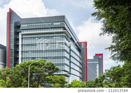 Taiwan Semiconductor Manufacturing Company (TSMC) plant in Hsinchu Science Park, Taiwan, TSMC is the world's largest dedicated independent semiconductor foundry. 112013584