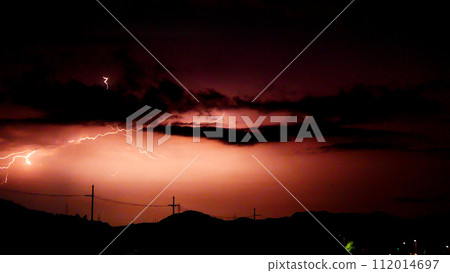 Lightning hidden in the clouds Lightning hidden in the clouds 112014697
