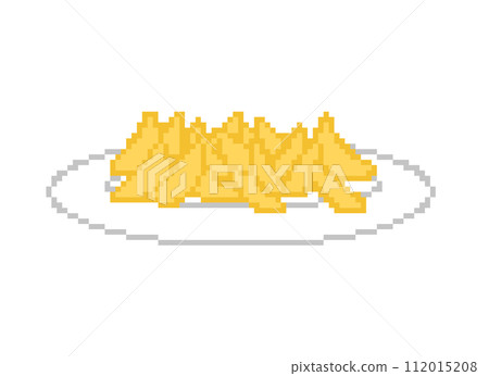 French fries_pixel art 112015208