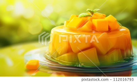 Mango Panna Cotta 112016793