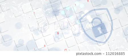 Cyber security and information or network protection. Future cyber technology web services for business and internet project 112016885