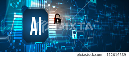 Cyber security and information or network protection. Future cyber technology web services for business and internet project 112016889