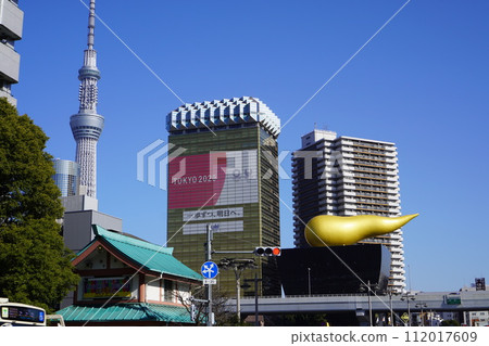 Skytree seen from Sumidagawa Terrace 112017609
