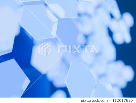 CG Hexagon 許多浮動六邊形 112017650