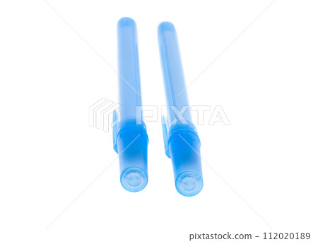 blue pen isolated 112020189
