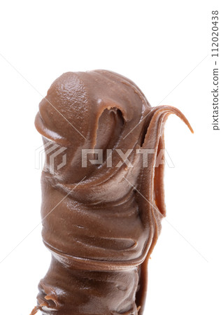 stick with chocolate cream isolated 112020438