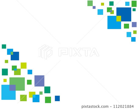 Geometric pattern frame white background pastel colors Geometric pattern frame white background pastel colors 112021884