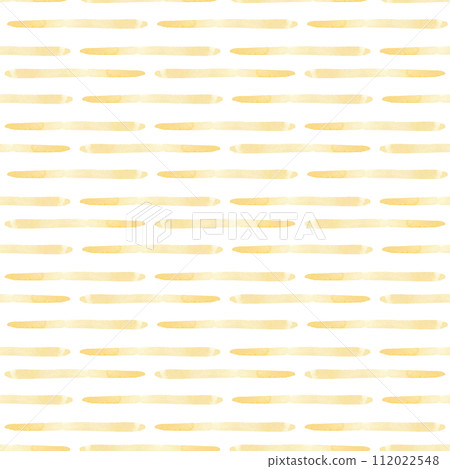 Abstract background. Yellow watercolor lines. Seamless pattern 112022548